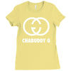 kurupt fm chabuddy g cg logo Ladies Fitted T-Shirt