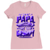 papa grumpy Ladies Fitted T-Shirt