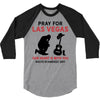 Pray for Las Vegas, Route 91 Harvest 2017 3/4 Sleeve Shirt