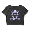 not the average gym otter Crop Top