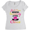 just once i want to be somebody elses fi̇rst choice Women's Triblend Scoop T-shirt