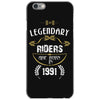 legendary riders are born in 1991 iPhone 6/6s Case