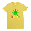 is smoke Ladies Fitted T-Shirt