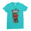 delicious aqua teens Ladies Fitted T-Shirt