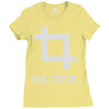 oh crop Ladies Fitted T-Shirt