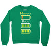 mommy low battery low energy Crewneck Sweatshirt