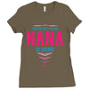 Have No Fear Nana Is Here Ladies Fitted T-Shirt