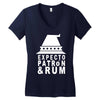 expecto patron &amp; ru Women's V-Neck T-Shirt