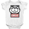 obese (collab with jay hai) Baby Onesie