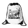 I Like Big Bucks And I Cannot Lie Drawstring Bags