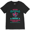 Thyroid Cancer Warrior V-Neck Tee