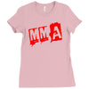 mma ,fight ,thai boxen, Ladies Fitted T-Shirt