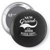 New Grand 2018 Rokie Dept. Pin-back button