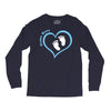 Baby Boy with Heart Any Name Customized Long Sleeve Shirts