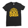 black queen Ladies Fitted T-Shirt