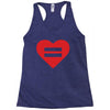 Equality Heart Racerback Tank