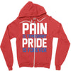 pain is temporary pride is forever Zipper Hoodie