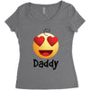 Daddy Women's Triblend Scoop T-shirt