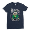 pug irish pub snorty mcpug's Ladies Fitted T-Shirt