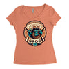 ghost pirate grog Women's Triblend Scoop T-shirt