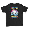 I Wish I Were A Unicorn So I Could Stab Idiots With My Head Youth Tee