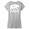 Papa Bear Women's V-Neck T-Shirt