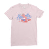 sports sloth Ladies Fitted T-Shirt