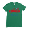 america 2 Ladies Fitted T-Shirt