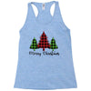 lumberjack tree merry christmas Racerback Tank