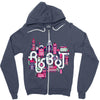 robo city Zipper Hoodie