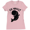 oh whale! Ladies Fitted T-Shirt