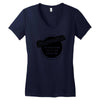 sarcasm now being served 8 till late! Women's V-Neck T-Shirt