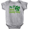 my 1st saint paddyday Baby Bodysuit