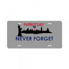 Patriot Day Never Forget License Plate