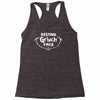 resting grinch face dr Racerback Tank