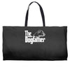 the dogfather   boxer Weekender Totes