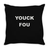 yuck fou Throw Pillow