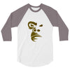 Gorila Face 3/4 Sleeve Shirt
