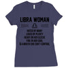 Libra Woman Ladies Fitted T-Shirt