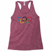 olympic rings Racerback Tank
