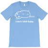 i can't adult today white logo T-Shirt