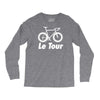le tour bike silhouette 2015 de france new Long Sleeve Shirts