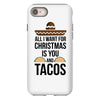 i love you and tacos. iPhone 8