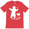 bear grills bbq funny T-Shirt