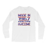 made in 1967 50 years of being awesome Long Sleeve Shirts