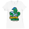 cholla cactus mascot Ladies Fitted T-Shirt