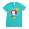 deal with it Ladies Fitted T-Shirt