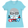 science fair project Ladies Fitted T-Shirt
