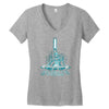 mega Women's V-Neck T-Shirt