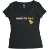 Mom to Bee Baby Boy Women's Triblend Scoop T-shirt
